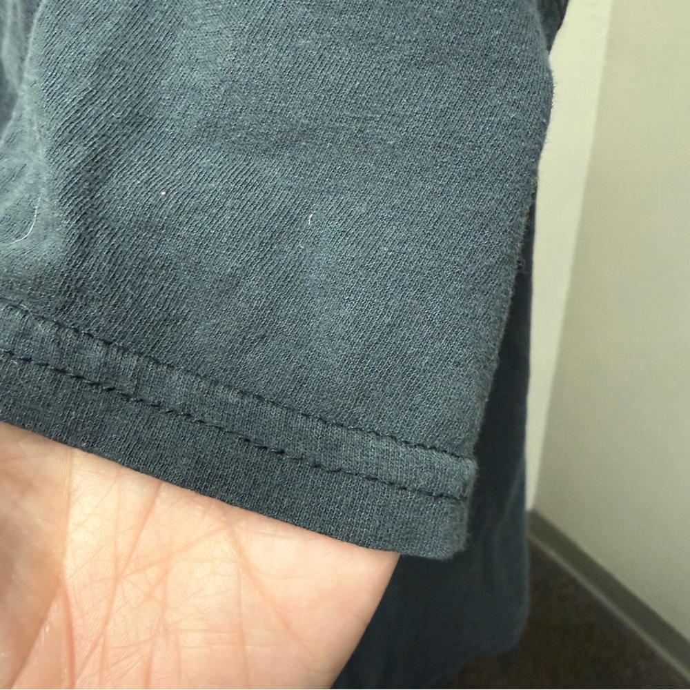 Rolling Stones 1975 US Tour Graphic Band Tee Black Red Large Rock - Picture 4 of 8